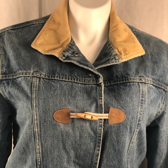 FREE PEOPLE jean jacket with fur lining - Picture 2 of 7